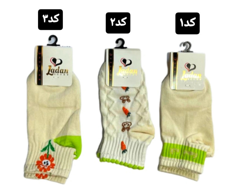 جوراب زنانه مچی لب ژور هویج