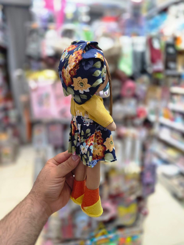 عروسک روسی ۳۲ سانتی پارچه ای