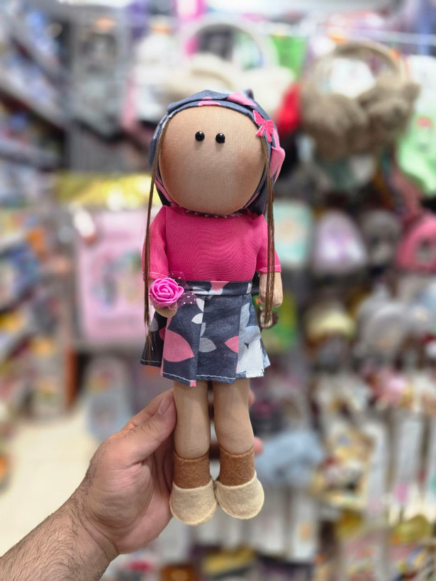 عروسک روسی ۳۲ سانتی پارچه ای