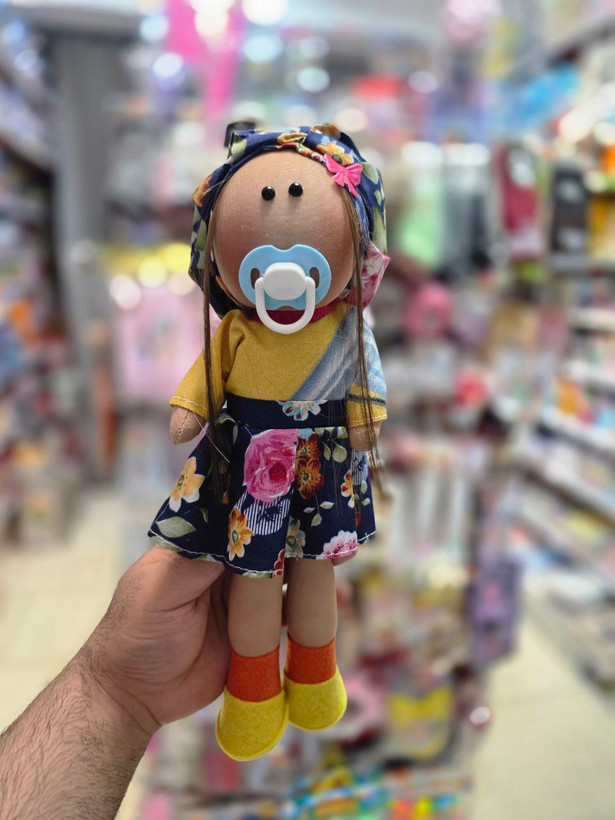 عروسک روسی ۳۲ سانتی پارچه ای