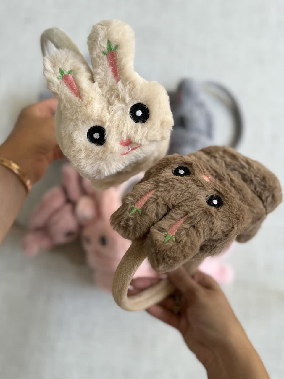 گوش گیر (گوشبند) دخترانه فانتزی طرح خرگوش