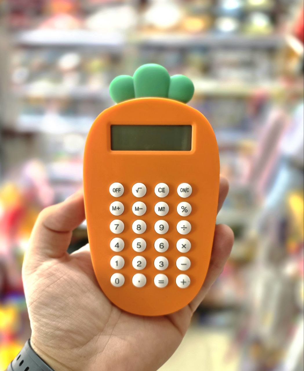 ماشین حساب فانتزی طرح هویج