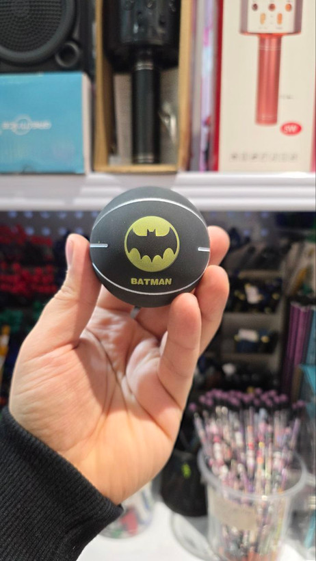 توپ مینی سیلیکونی طرح بتمن batman