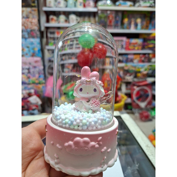 گوی استوانه ای چراغدار ملودی (چراغ خواب)
