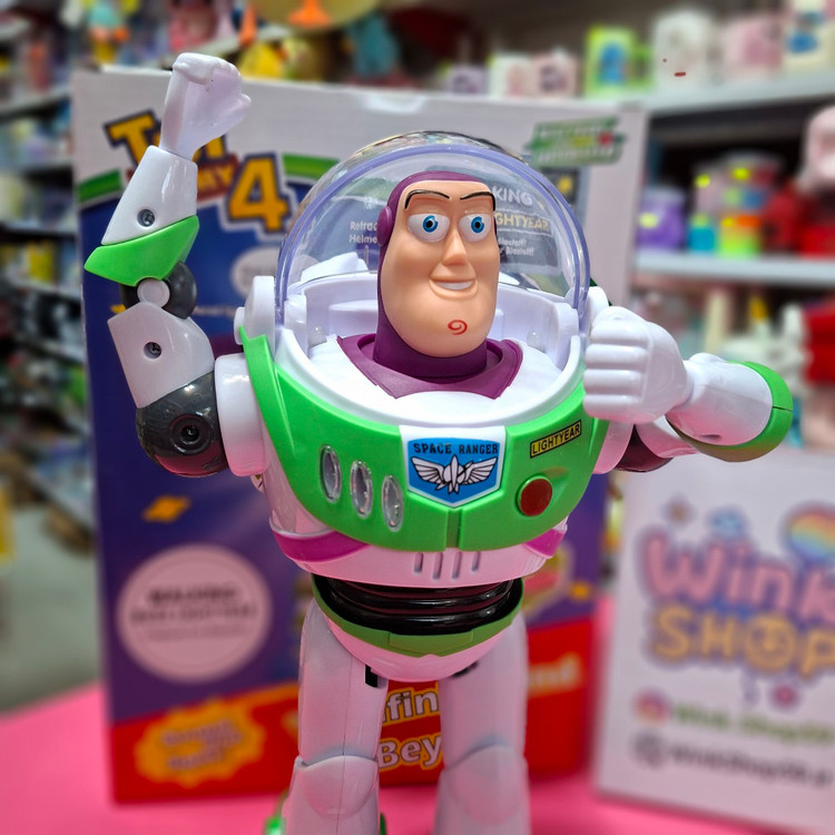 ربات اسباب بازی مدل بازلایتر انیمیشن توی استوری bazz lightyear کد۴