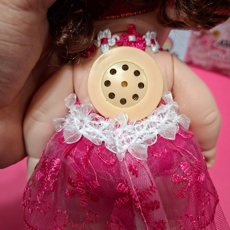 عروسک دختربچه بدن گوشتی موزیکال اورجینال