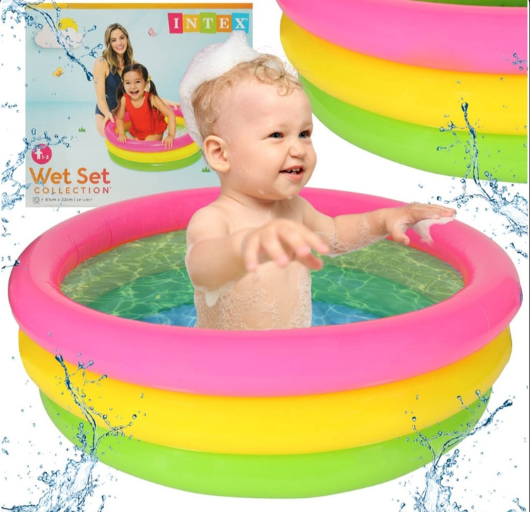 استخر بادی 61*22 سانتی متر اینتکس (INTEX)