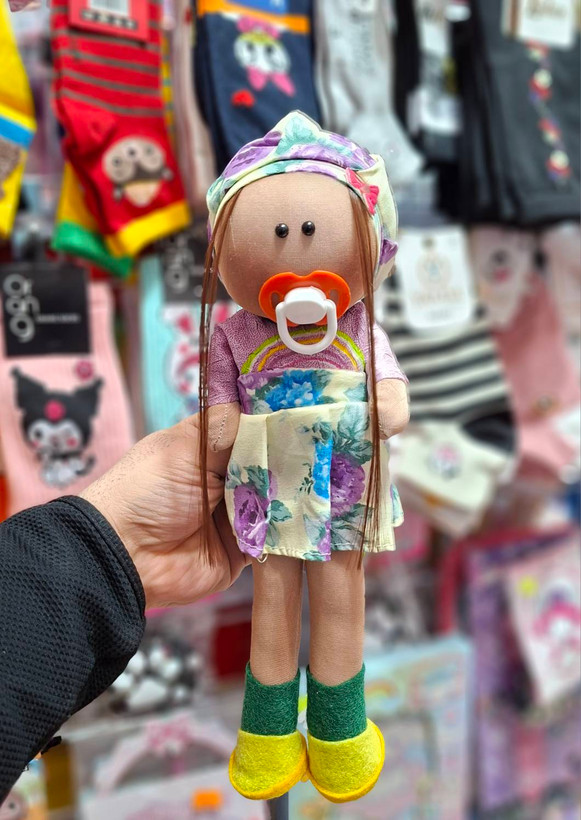 عروسک روسی ۳۲ سانتی پارچه ای