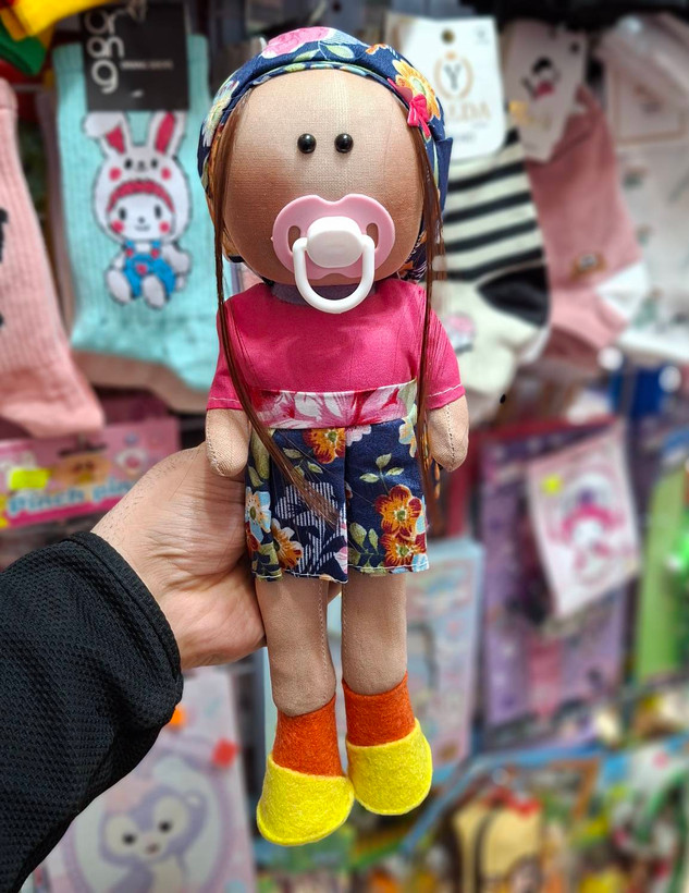 عروسک روسی ۳۲ سانتی پارچه ای