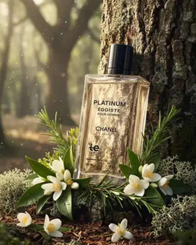 ادو پرفیوم مردانه تتریس 100 میل مدل Chanel pelatinium