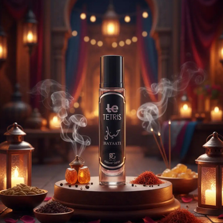 عطر جیبی زنانه و مردانه تتریس 30 میل مدل حیاتی