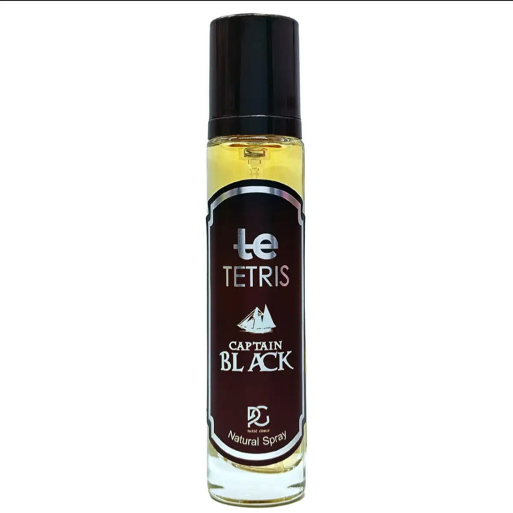 عطر جیبی تتریس 30 میل مدل کاپیتان بلک