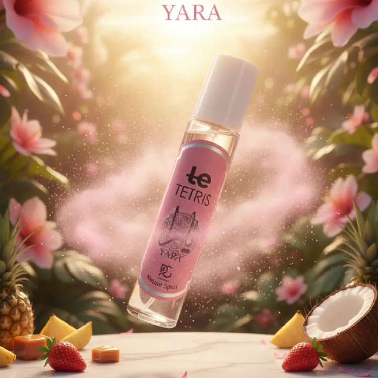 عطر جیبی زنانه تتریس 30 میل مدل Yara