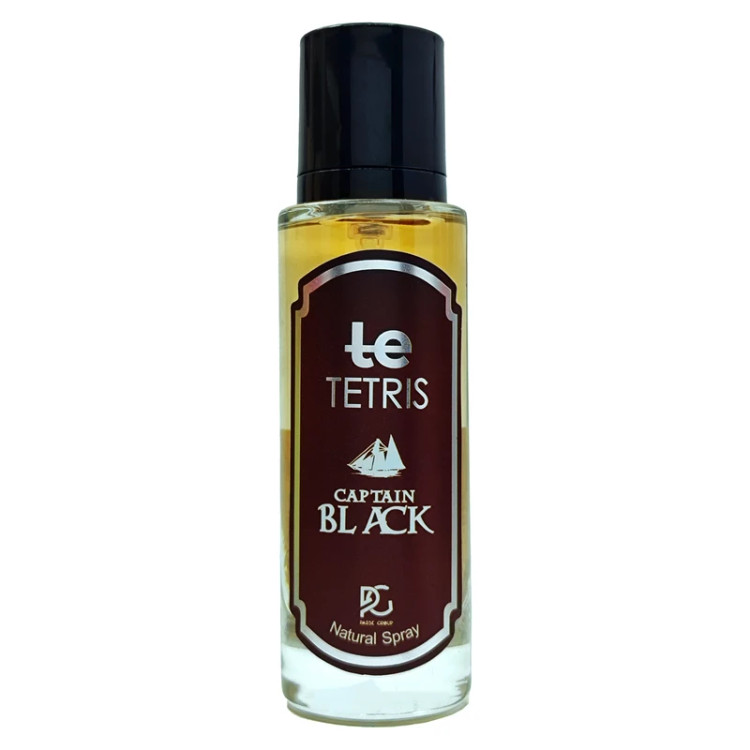 عطر جیبی تتریس 35 میل مدل کاپیتان بلک