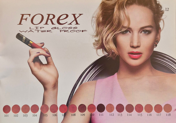 رژلب مایع واترپروف فورکس Forex در ۱۸ رنگ