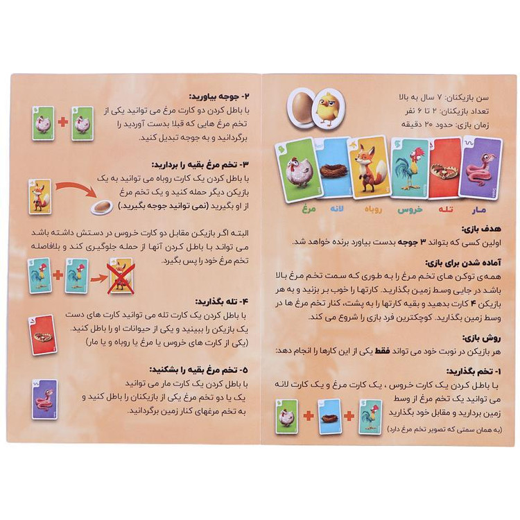 بازی فکری مرغ دونی مکعب خلاق