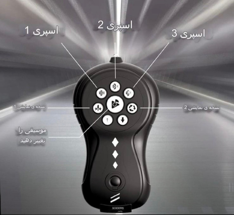 زنبور کنترلی شارژی راه رونده دودزا