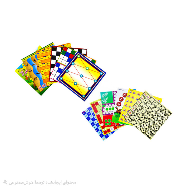 بازی فکری کودک و آینده (۲۲بازی در یک جعبه)