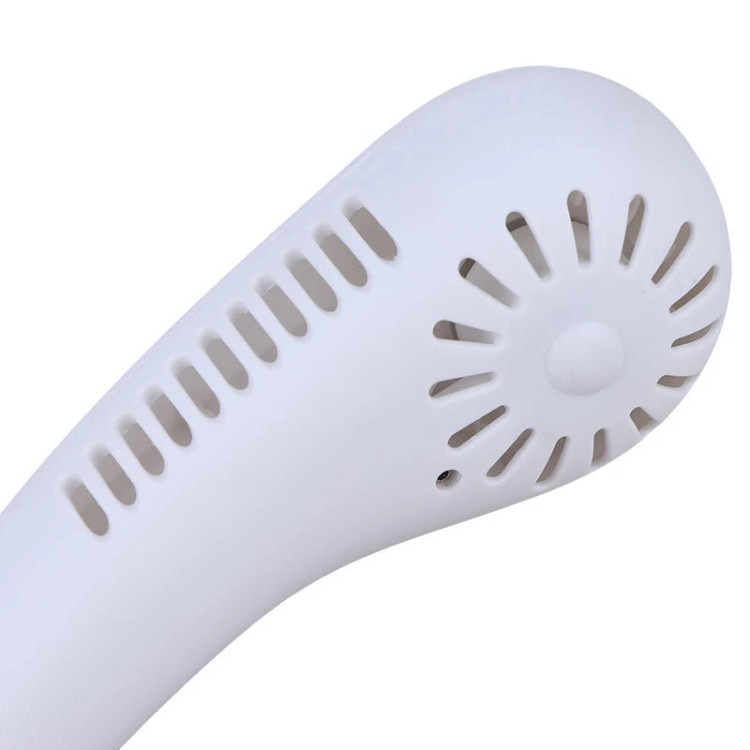 پنکه شارژی دورگردنی Hanging Neck Fan X5 رنگ صورتی