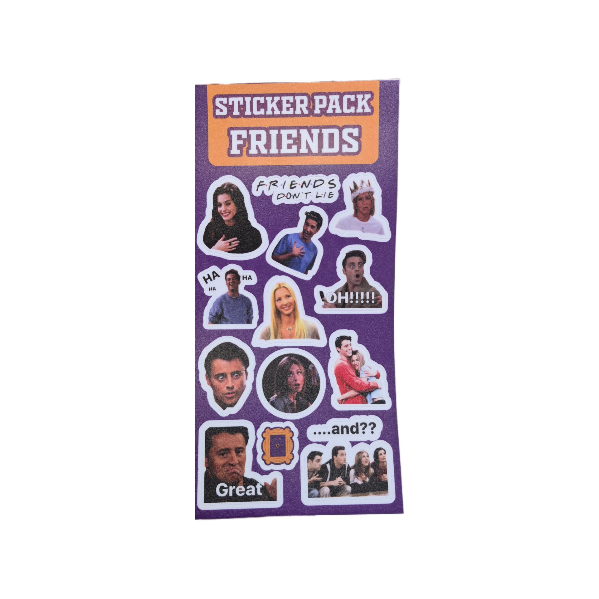 برچسب استیکر ضدآب سایز کوچک کد ۷