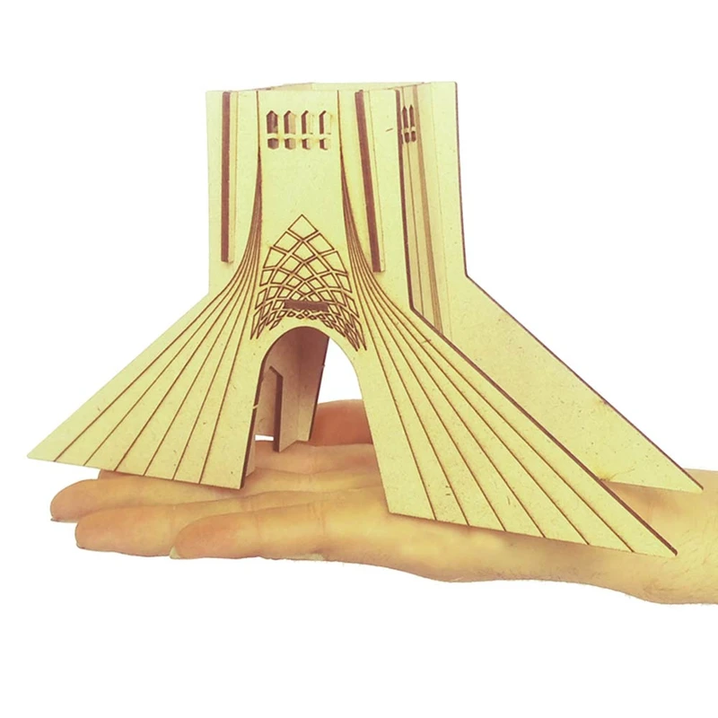 ماکت پازل سه بعدی جامدادی طرح برج آزادی