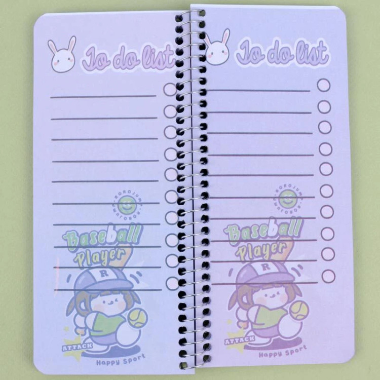 دفترچه To do List پاییزان بغل بازشو