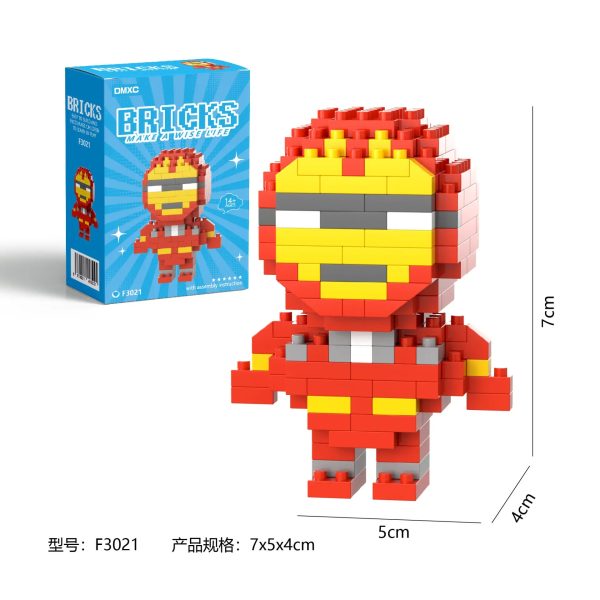 لگو فیگور شخصیت ایرومن بریکس BRICKS